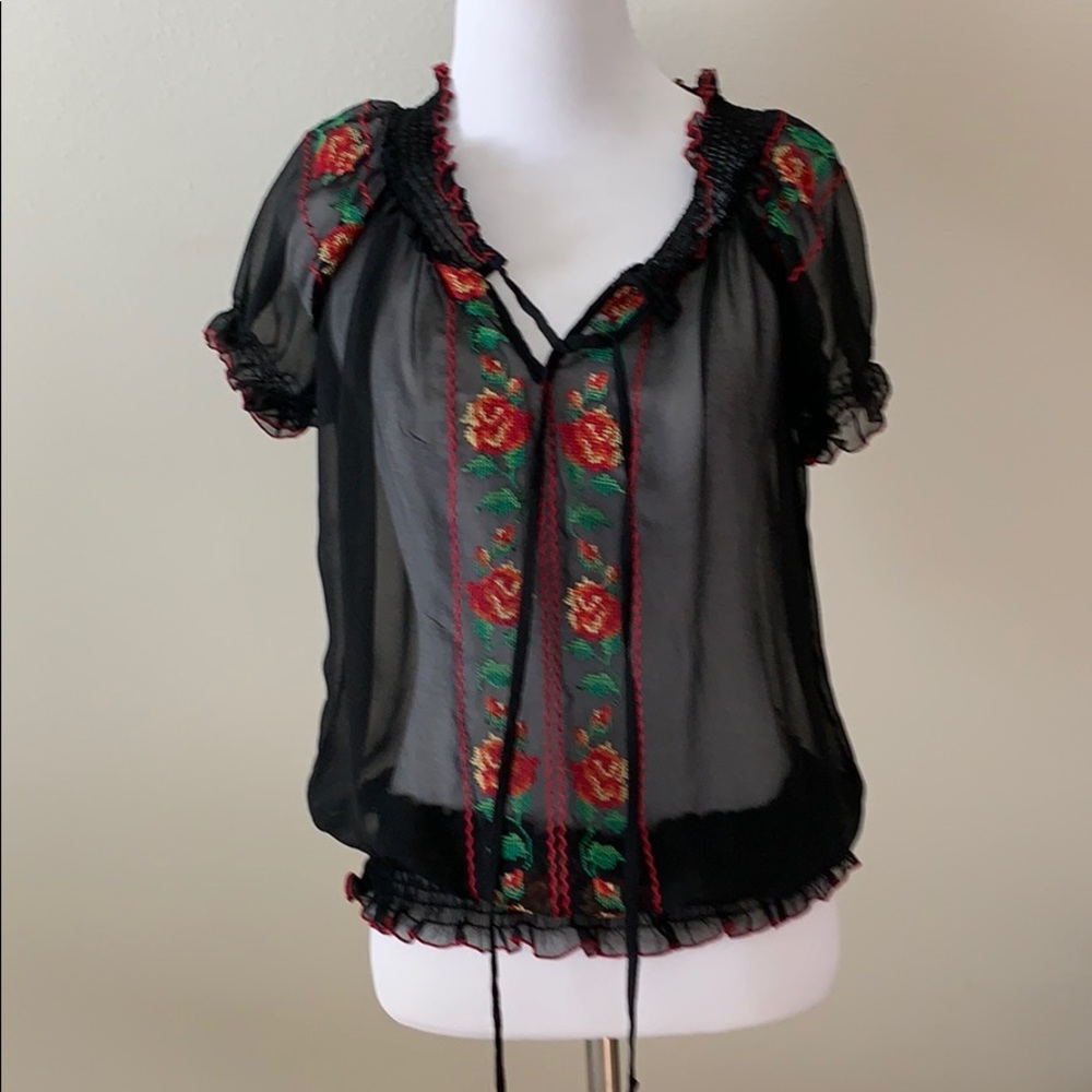 Boho top.